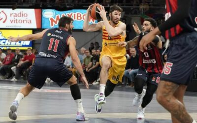 94-71 el baskonia pasa por encima de un barça desconocido
