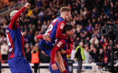 El Barça salva los muebles ante el colista EN EL ÚLTIMO PARTIDO DEL AÑO EN EL LLUÍS COMPANYS