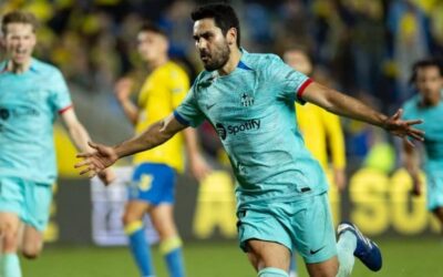 el barça empieza el año con una victoria sufrida ante las palmas