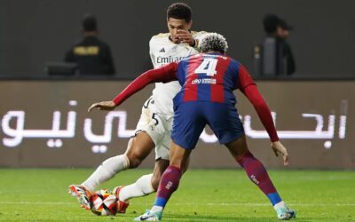 el barça pierde 4-1 la final de la supercopa de españa ante el real madrid cf