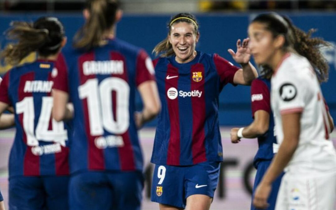 Rodillo azulgrana y a ‘semis’ de la Copa
