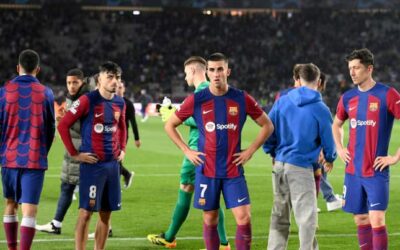 decepción culé 1-4 ante el psg en la montaña mágica