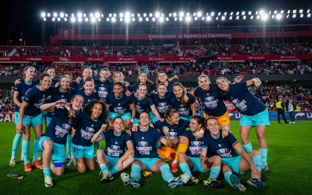 ¡Campeonas históricas! El Barça sigue ampliando su leyenda.