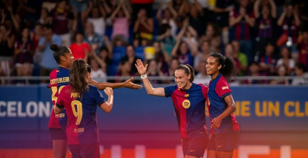 2-0: Pajor y Alexia deslumbran en un Gamper con récord de público