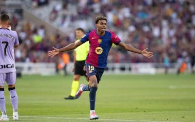 Lamine Yamal y Lewandowski ejecutan el plan de Flick