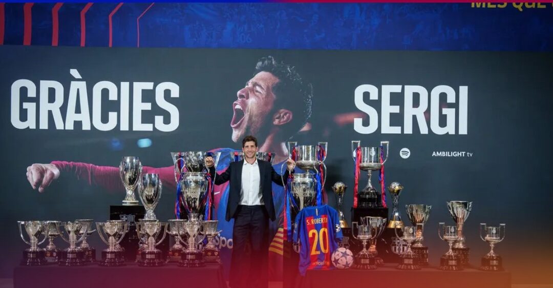 SERGI ROBERTO SE DESPIDE DEL FC BARCELONA