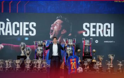SERGI ROBERTO SE DESPIDE DEL FC BARCELONA