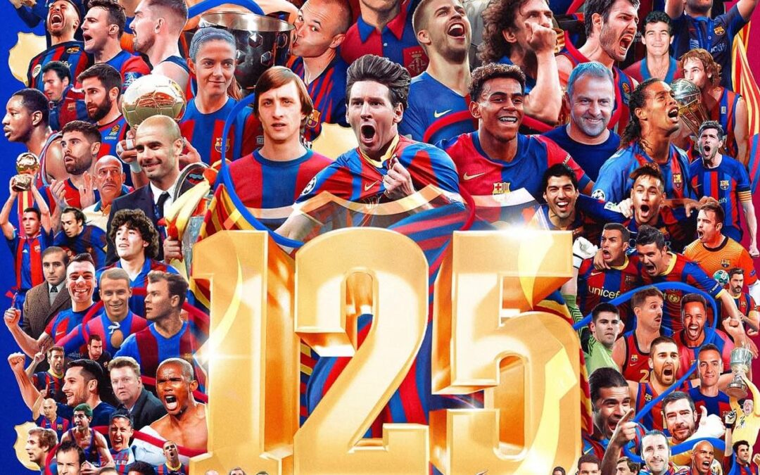 FC BARCELONA 125 YEARS