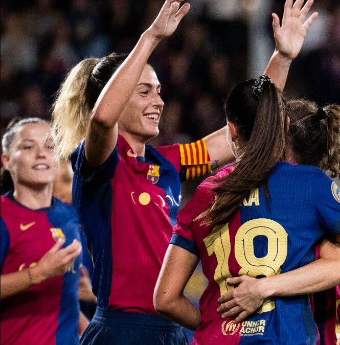 Alexia iguala a Suárez en una nueva goleada al Eibar.