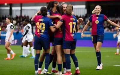 La conexión Alexia-Kika lidera la victoria culé