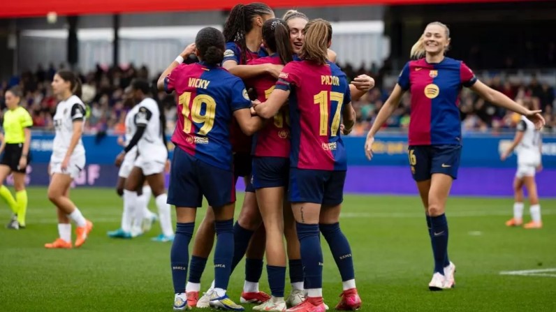 La conexión Alexia-Kika lidera la victoria culé