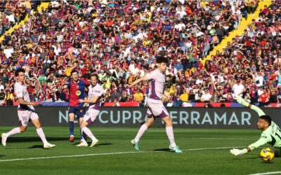 Un Barça propulsado por Lewandowski atropella al Girona