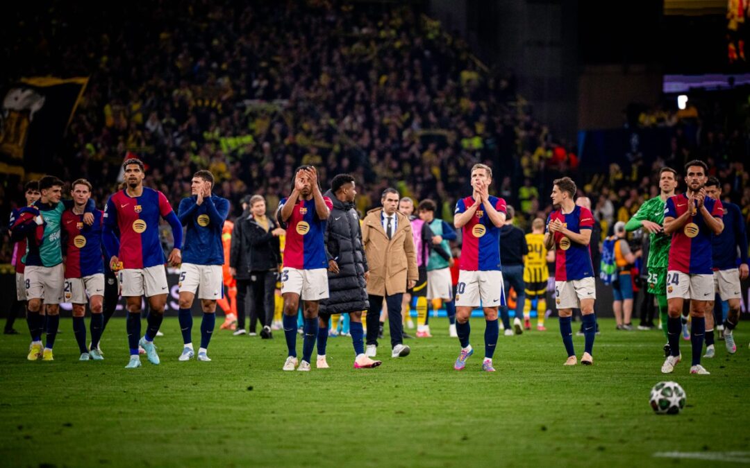 EL BARÇA SABE SUFRIR Y YA ESTÁ EN SEMIFINALES DE LA CHAMPIONS 6 AÑOS DESPUÉS