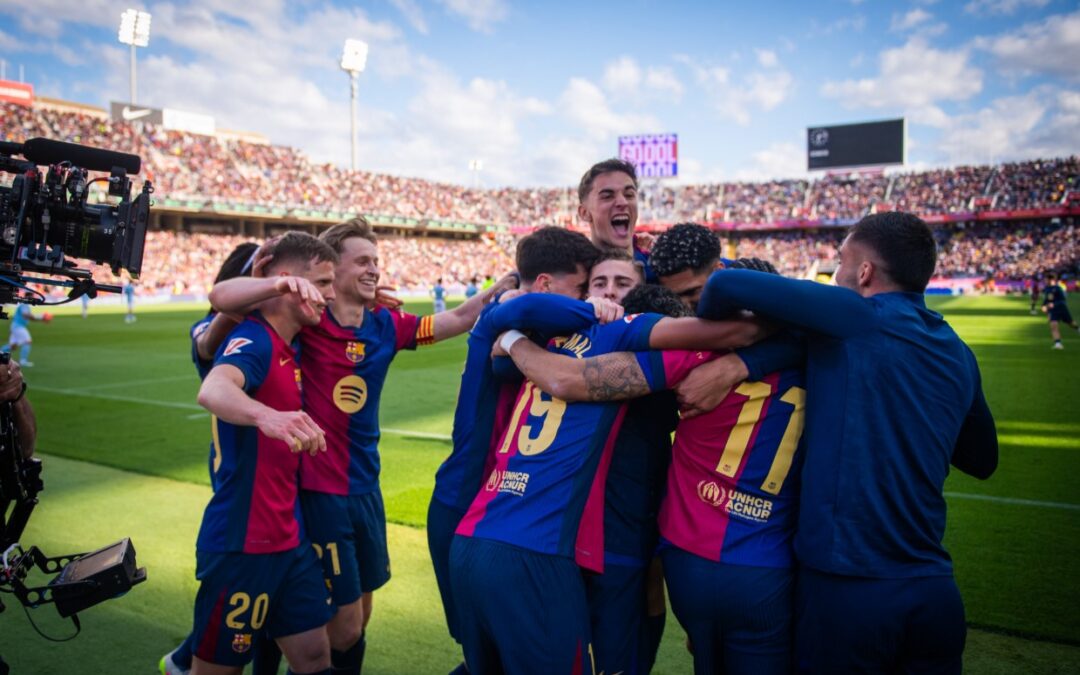 Para remontadas, el FC Barcelona