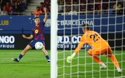 Fiesta azulgrana en el Johan