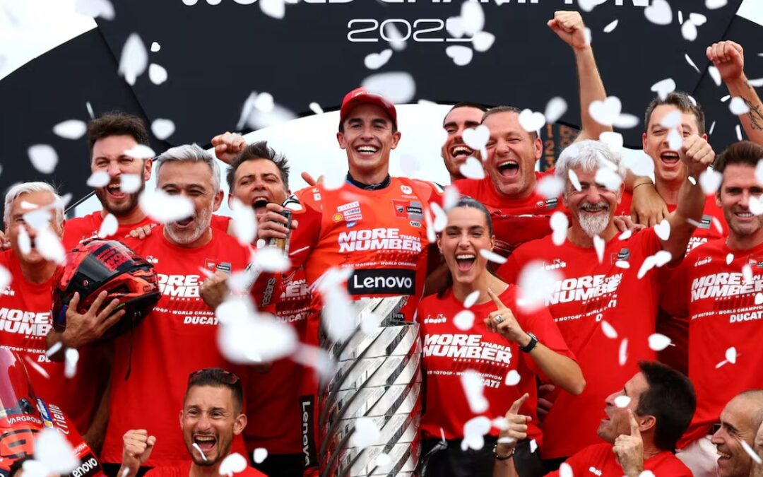 Marc Márquez, campeón del mundo de MotoGP