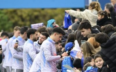Entrenamiento del RCD Espanyol a puertas abiertas
