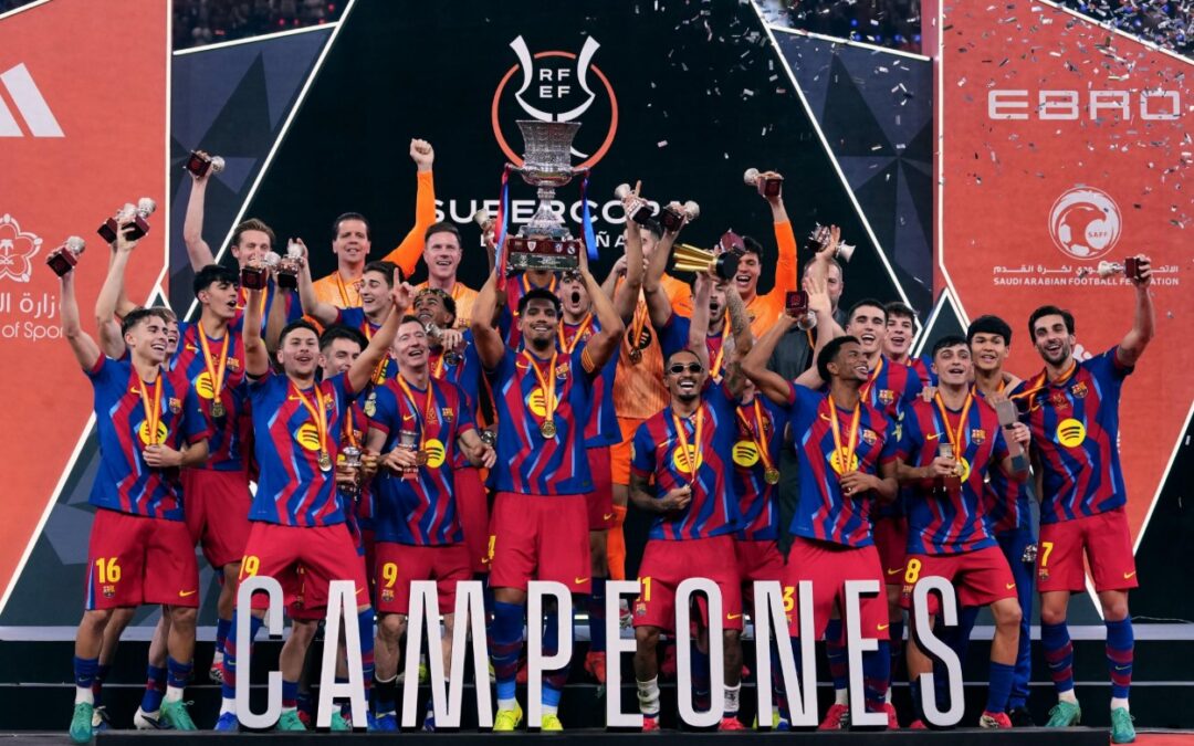 El Barça impone su ley y tumba al Madrid en una final de Supercopa alocada