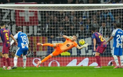 El Barça se lleva el derbi en los últimos minutos con un Joan García en modo MVP