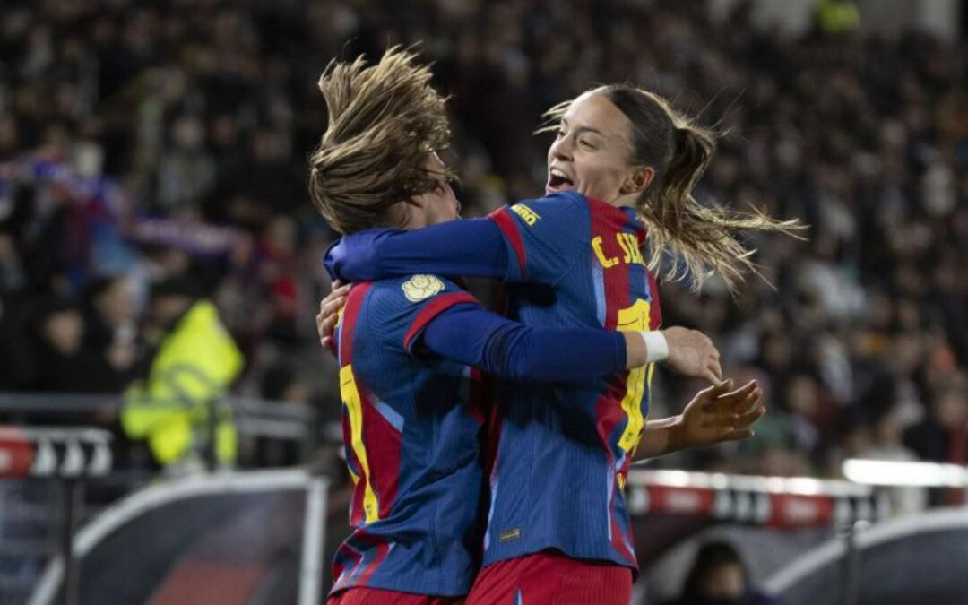 Patri lidera la enésima goleada en un Clásico para llevar al Barça a semifinales