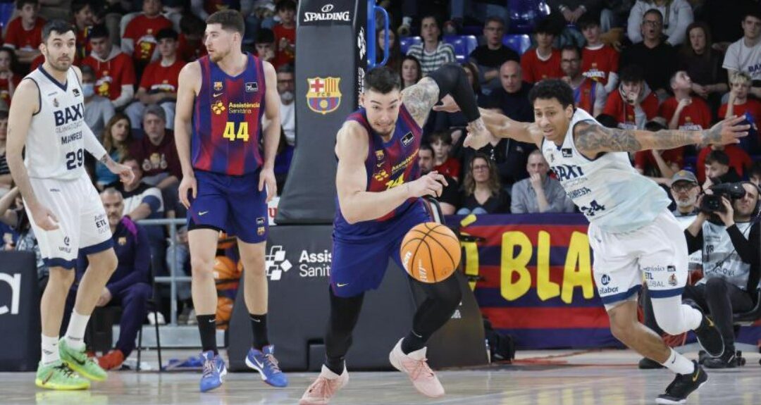 97-60: El Barça se rearma anímicamente para la Copa con una paliza al Baxi