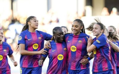 El Barça arrolla al Badalona a base de golazos y deja el alirón a tiro