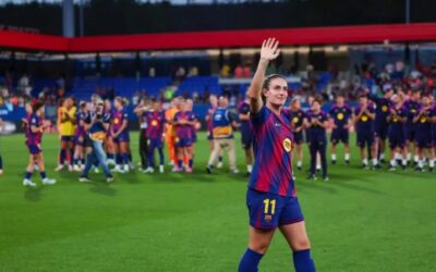 Adiós victorioso del Johan Cruyff a Alexia, Ona y Mapi