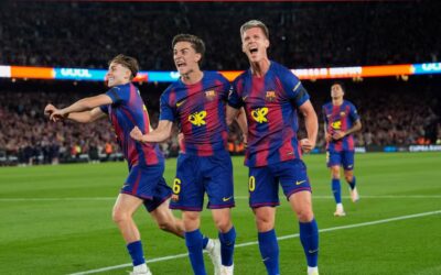 Un Barça imperial aplasta al Madrid y alza el título de Liga