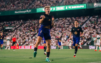 El Barça arranca con una manita