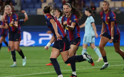 Estreno con goleada del Barça campeón